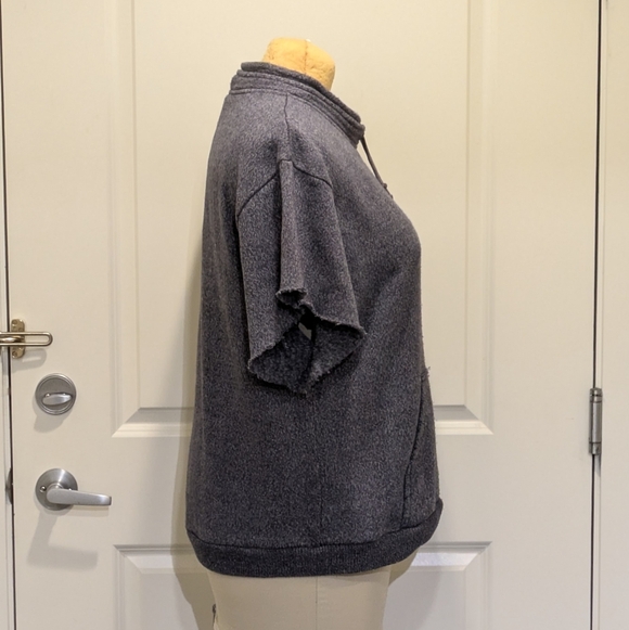 GUC Rainforest Cafe California XL Turkish Cotton Blend Cutoff Sweatshirt - Picture 3 of 7